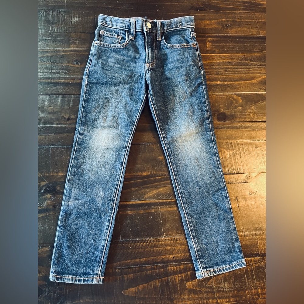 Gap Slim Taper Denim Boy Jeans Size 6